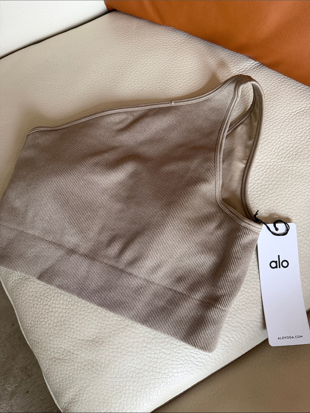 NWT ALO Yoga Seamless Ribbed Bra Tank